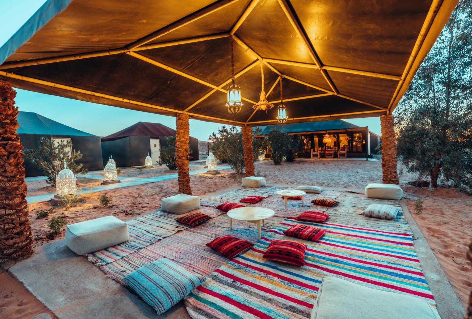 Tassili Luxury Desert Camp Merzouga Exterior foto